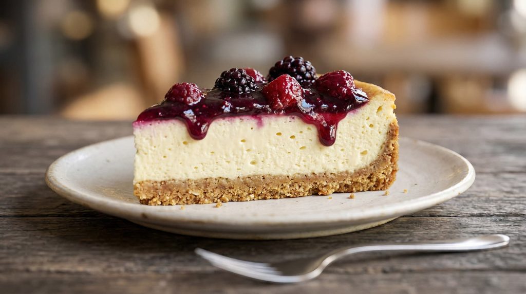 Cheesecake sa šumskim voćem: Lagan i kremast desert