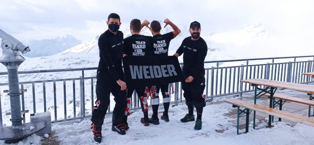 Skijaški pozdravi s glečera