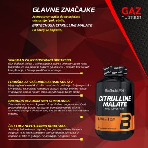 BioTechUSA Citrulline Malate - Slika 3