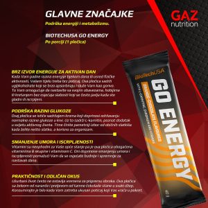 BioTechUSA GO Energy Bar - Slika 3