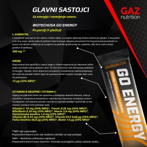 BioTechUSA GO Energy Bar - Slika 5