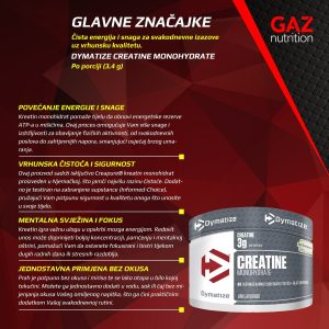 Dymatize Creapure Creatine Monohydrate - Slika 3