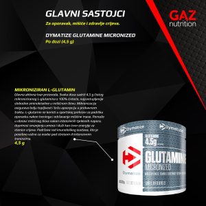 Dymatize Glutamine Micronized - Slika 5