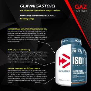 Dymatize ISO100 Hydrolyzed - Slika 5