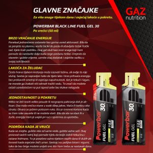 Powerbar Black Line Fuel Gel 30 - Slika 3