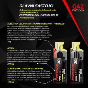 Powerbar Black Line Fuel Gel 30 - Slika 5