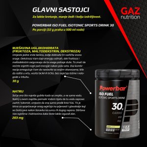 Powerbar Black Line Iso Fuel Isotonic Sports Drink - Slika 5