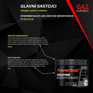 Powerbar Black Line Creatine Monohydrate - Slika 5