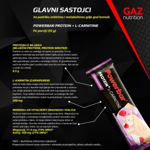 Powerbar 19% Protein + L-Carnitine - Slika 5