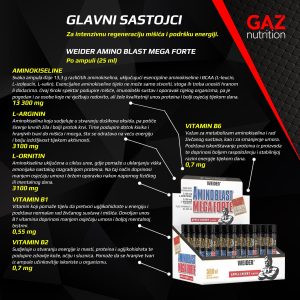 Weider Amino Blast Mega Forte - Slika 5