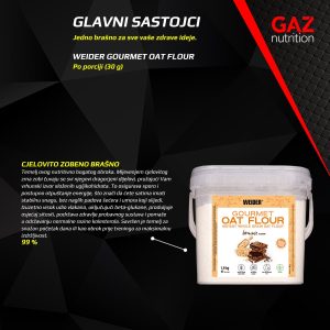 Weider Gourmet Oat Flour - Slika 5