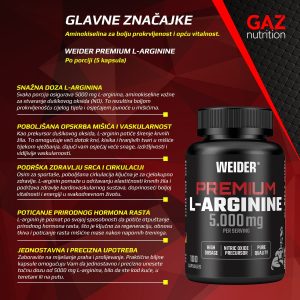 Weider Premium L-Arginine - Slika 3