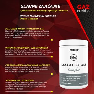 Weider Magnesium Complex - Slika 3
