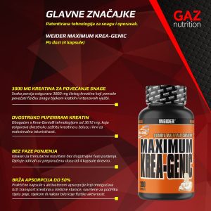 Weider Maximum Krea-Genic - Slika 3