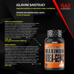 Weider Maximum Krea-Genic - Slika 5