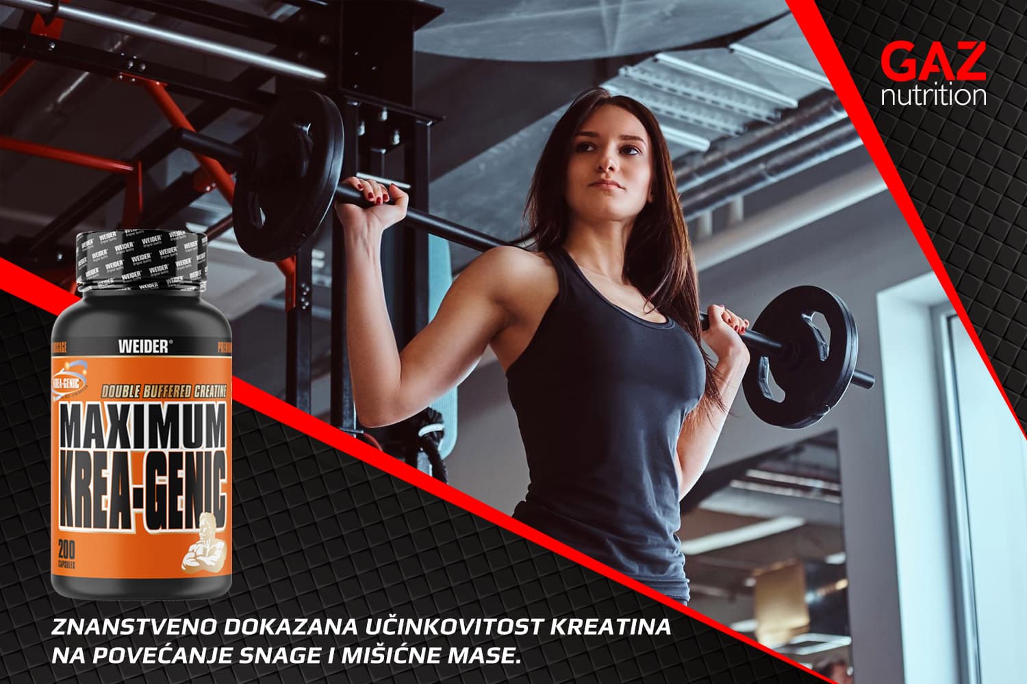 Weider Maximum Krea-Genic u akciji