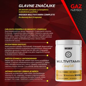 Weider Multivitamin Complete - Slika 3