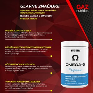 Weider Omega-3 Superior - Slika 3