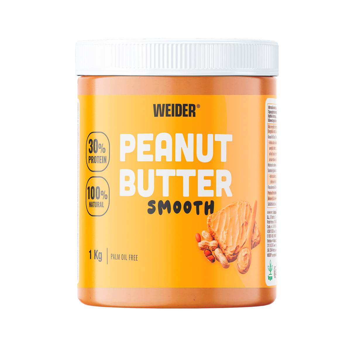 Weider kikiriki maslac 1kg – prirodni kikiriki maslac s 30% protein