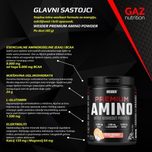 Weider Premium Amino Powder - Slika 5