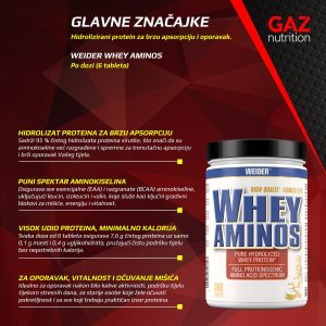 Weider Whey Aminos - Slika 3