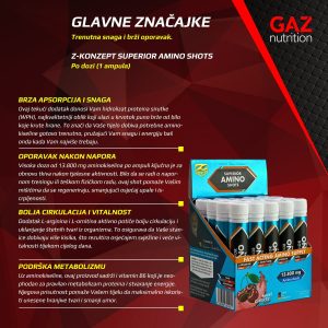 Z-Konzept Superior Amino Shots - Slika 3