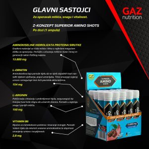 Z-Konzept Superior Amino Shots - Slika 5
