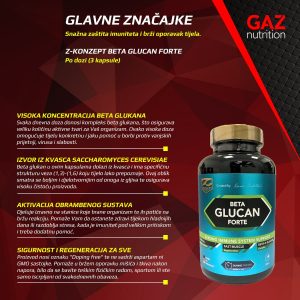 Z-Konzept Beta Glucan Forte 1800 - Slika 3