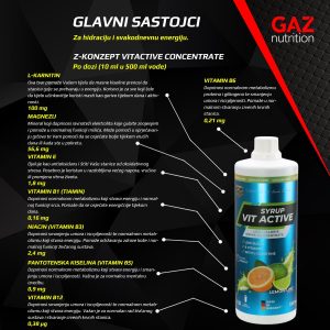Z-Konzept Syrup VitActive - Slika 5