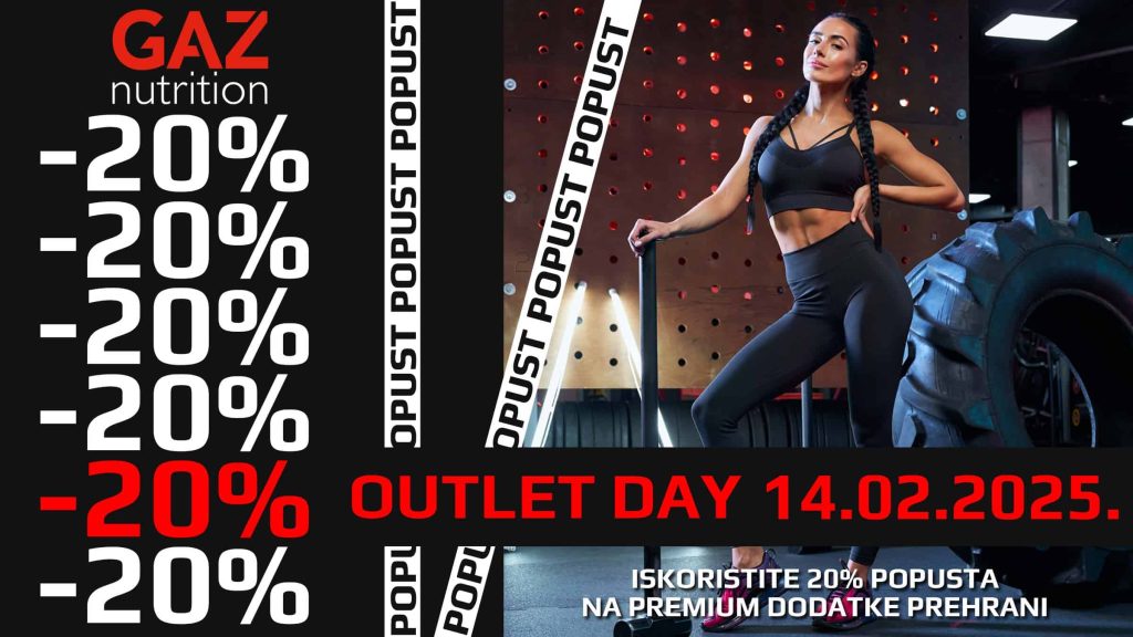 OUTLET DAY 14.02.2025. – 20% na sav asortiman!