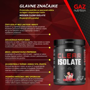 Weider Clear Isolate - Slika 3