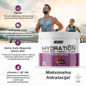 Weider Hydration Powder Electrolyte Balance - Slika 3