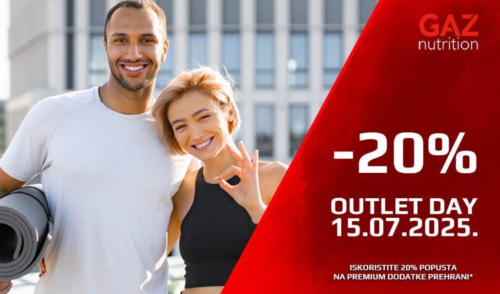 OUTLET DAY 15.07.2025. – 20% na sav asortiman!