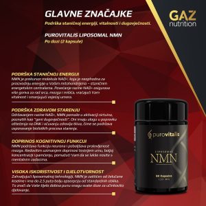 Purovitalis Liposomal NMN - Slika 3