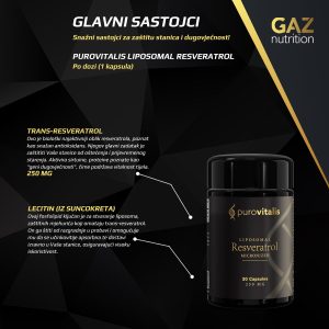 Purovitalis Liposomal Resveratrol - Slika 5