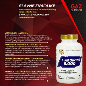 Z-Konzept L-Arginine 5.000 - Slika 3