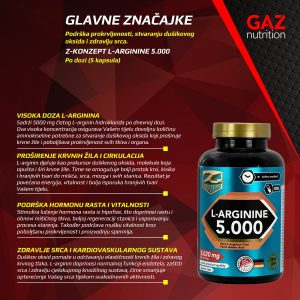 Z-Konzept L-Arginine 5.000 - Slika 3