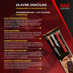 Powerbar Protein + Low in Sugars - Slika 3