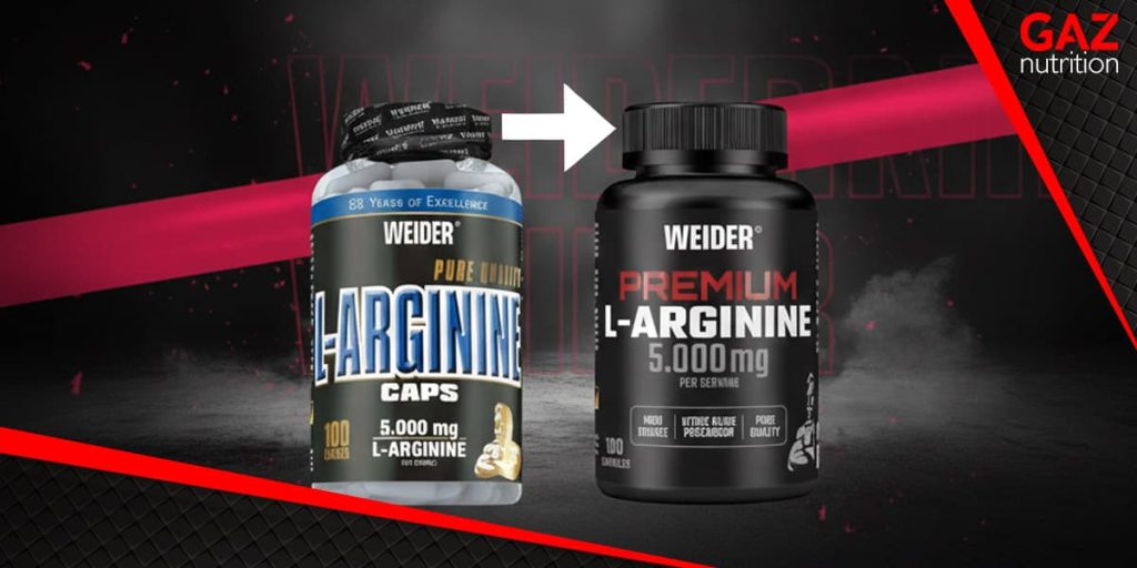 Obavijest o promjeni ambalaže Weider Premium Black Line proizvoda
