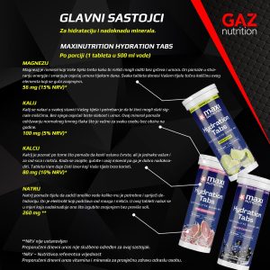 MaxiNutrition Hydration Tabs - Slika 5