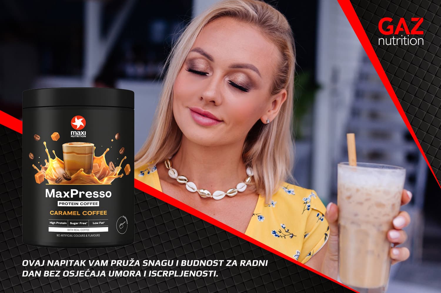 MaxiNutrition MaxPresso Protein Coffee priprema