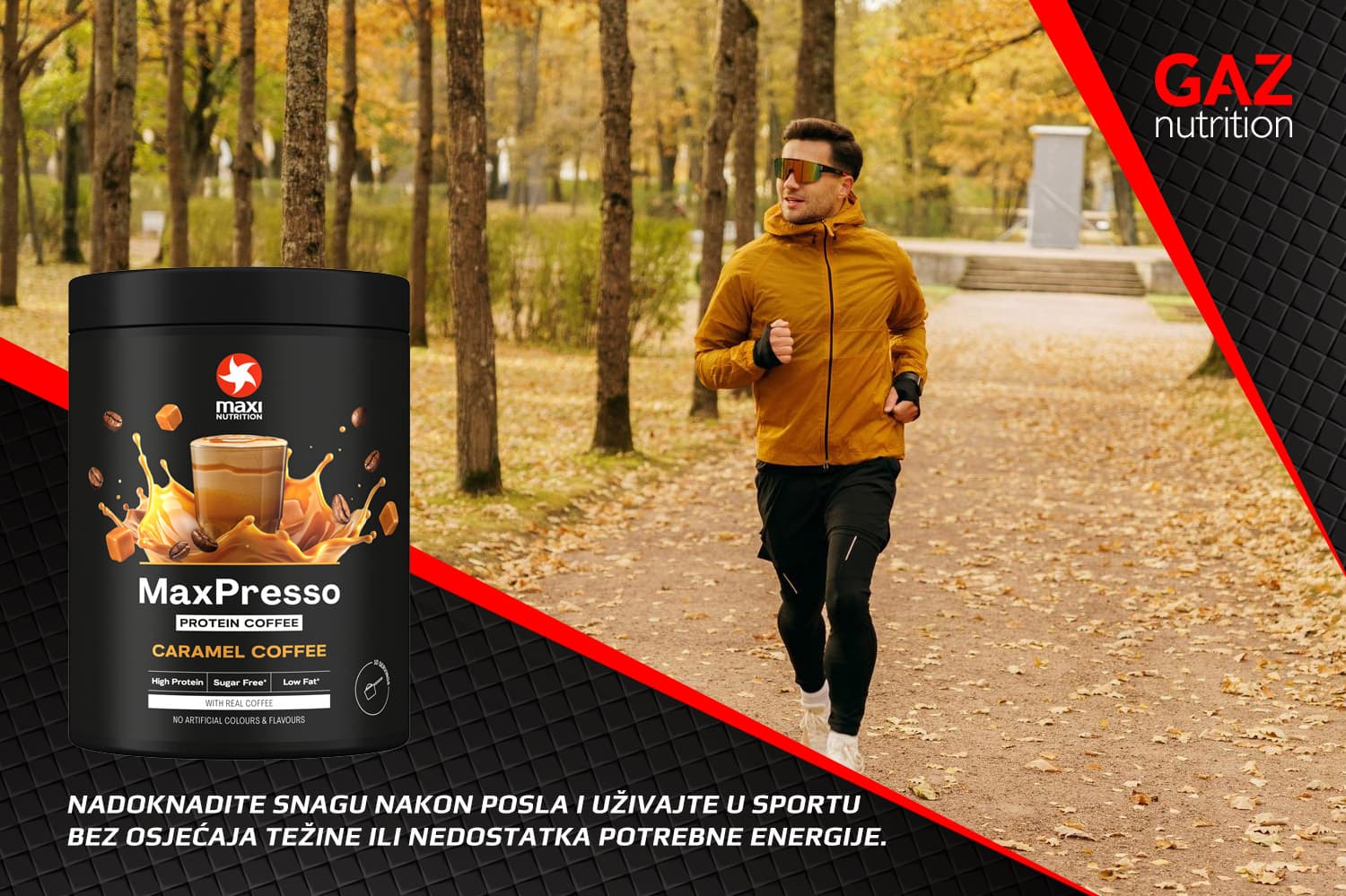 MaxiNutrition MaxPresso Protein Coffee detalji