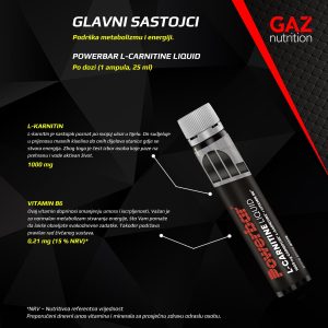 Powerbar Black Line L-Carnitine Liquid - Slika 5