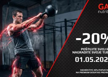 NAGRADITE SVOJE TIJELO: Praznik rada uz -20% popusta samo na webu!