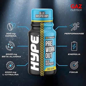 Hype Preworkout Shot - Slika 3