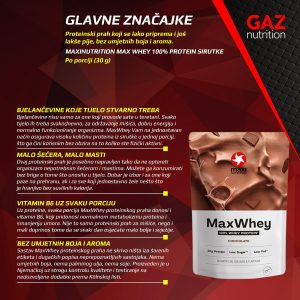 MaxiNutrition Max Whey 100% Protein Sirutke - Slika 3
