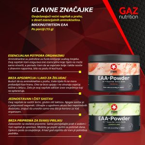 MaxiNutrition EAA Powder - Slika 3