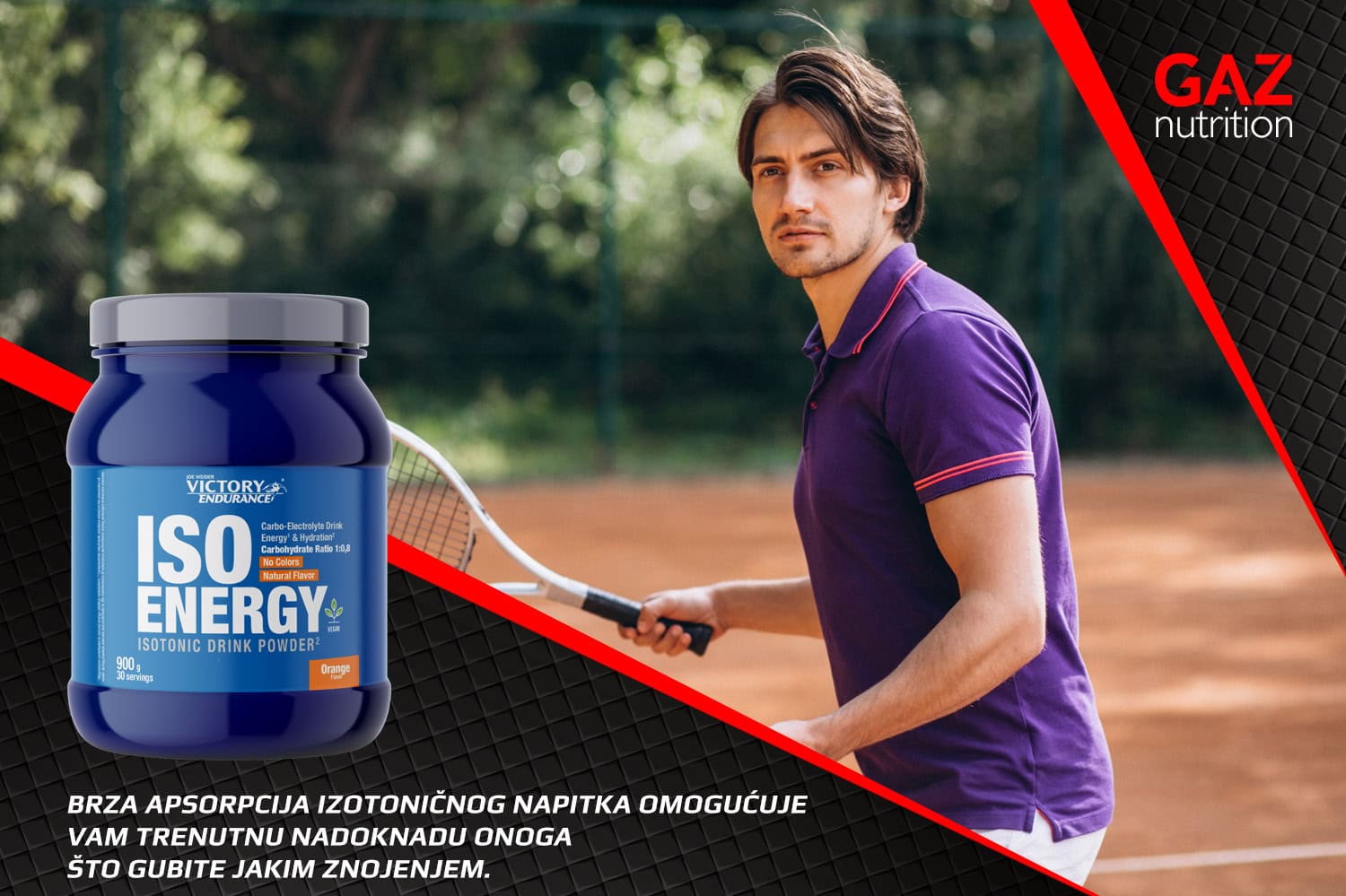 Weider Victory Endurance Iso Energy napitak za izdržljivost