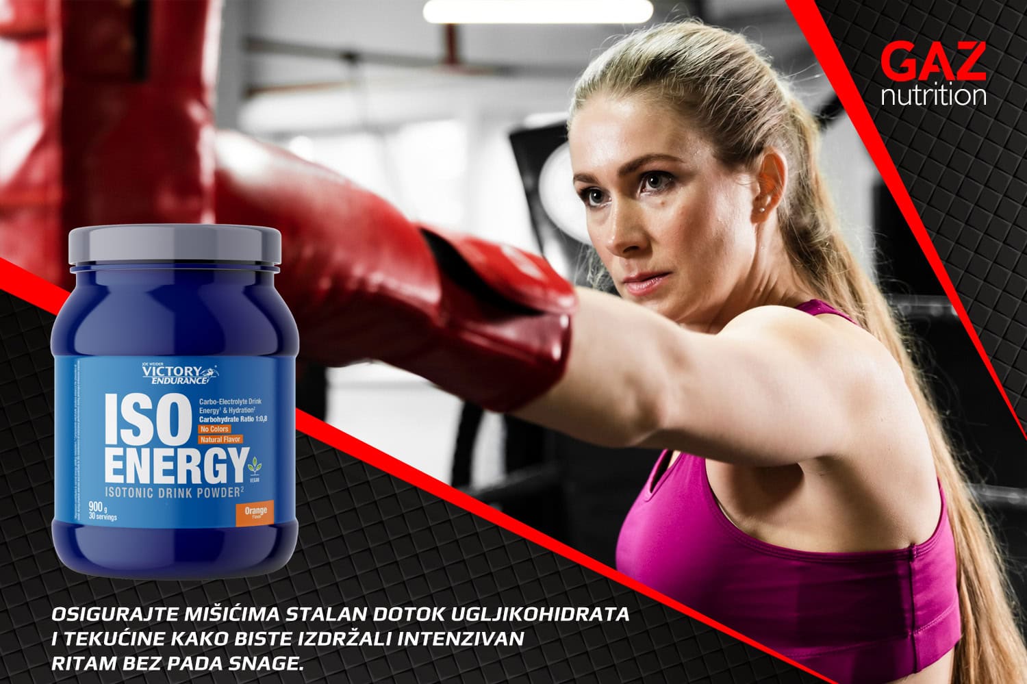 Aktivni sportaši i Weider Iso Energy