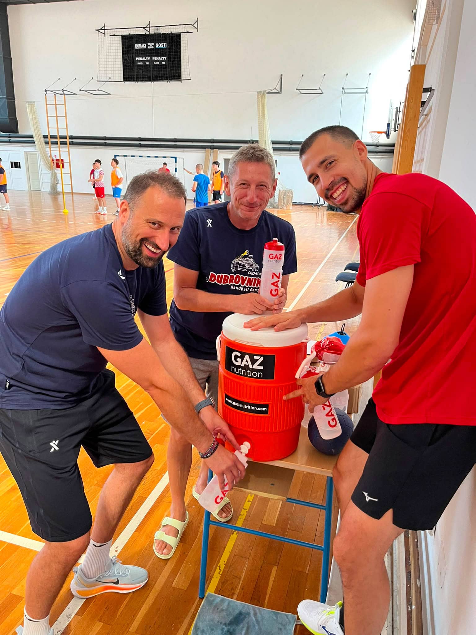 Igor Vori, Mirza Džomba i Ivan Martinović na Dubrovnik Handball Campu 2026 uz GAZ Nutrition